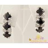 Серебряные серьги Нимфея 2987/9р